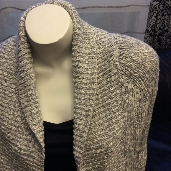 Talula/Aritzia open front shawl collar cardigan - Picture 2 of 7